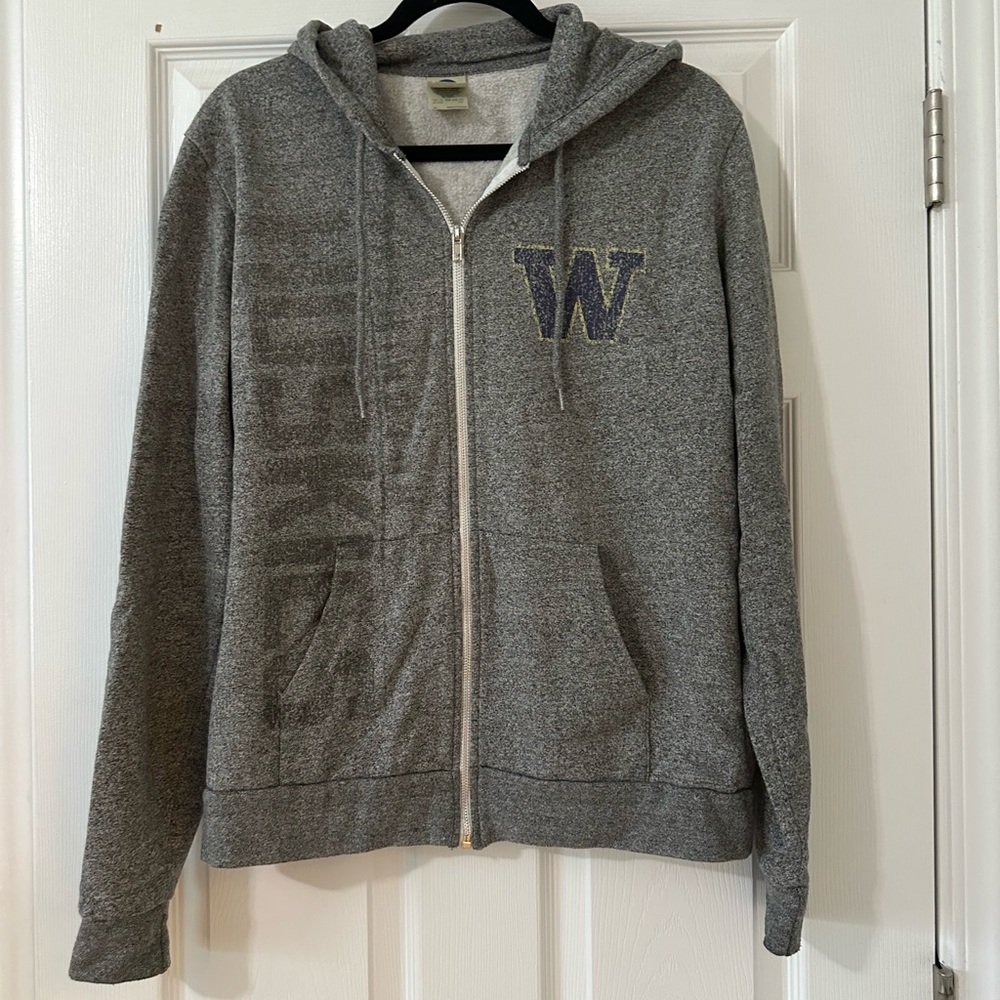🩷 New Agenda University of Washington Zip Up Hoodie- Medium
